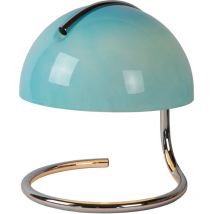 Cato - Table Lamp - Ø23.5cm- 1xE27 - Blue - Lucide