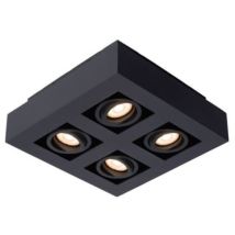 Lucide - Faretto Da Soffitto, In Alluminio, 20 W, Colore: Nero