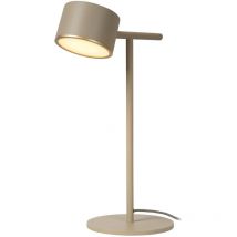 Gian Table lamp - led Dim. 2700K - Taupe - Lucide