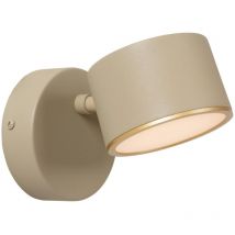 Gian - Wandleuchte - led Dim. - 1x9W 2700K - Taupe - Lucide