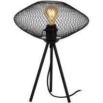 Mesh - Table Lamp - Ø30cm - 1xE27 - Black - Lucide