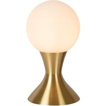 Lucide - Moya Modern Table lamp - Ø12cm - 1xG9 - Matt Gold / Brass