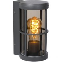 Lucide - navi - Wall Lantern Light Outdoor - 1xE27 - IP54 - Anthracite