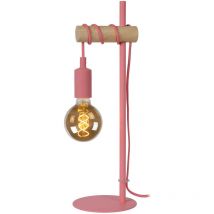 Lucide - pola - Table Lamp Children - Ø15cm - 1xE27 - Pink