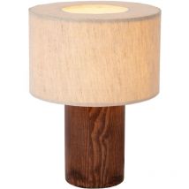 Lucide TACHINA - Tischlampe - 1xE14 - Natürlich