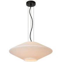 Trevor - Pendant light - ø 50 cm - 1xE27 - Opal - Lucide