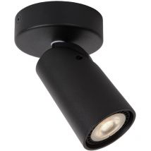 Lucide - xyrus - Ceiling Spotlight - Ø9cm - led Dim to warm - GU10 - 1x5W 2200K/3000K - Black
