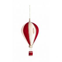 1x Roter Mongolfiere Anhänger Lucrezia H58