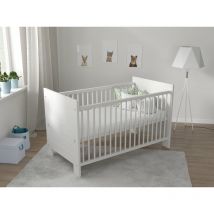 Love For Sleep - Lucy Cot Bed 140x70cm (White) - White