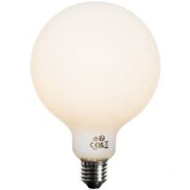 Ampoule led E27 dimmable 3 niveaux, verre opale G125, 4W, 450lm, 3000K - Luedd