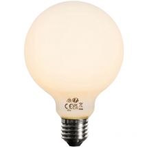 Luedd - Ampoule led E27 dimmable opale G95 5W 450lm 2200K