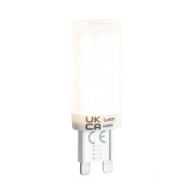 LUEDD Bombilla LED regulable G9 3 pasos opal 4,5W 500LM 4000K