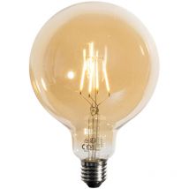 Led regulable en 3 pasos E27 dorado G125 4W 450lm 2700K - Luedd