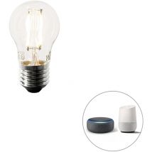 Lampe led Smart E27 dimmable en Kelvin P45 4,5W 470 lm 1800-4000K - Luedd