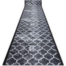 Läufer Antirutsch clover grau 67 cm grey 67x810 cm