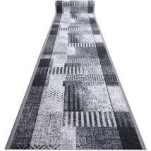 Läufer Antirutsch essenza grau 120 cm grey 120x900 cm