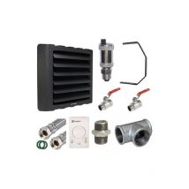Lufterhitzer Reventon HC45-3S + Drehzahlregler mit Thermostat + Konsole + Zubehör