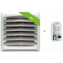 VTS - Lufterhitzer volcano VR1 5-30kW 5300 m/h ac Motor + Drehzahlregler arw 3,0/2