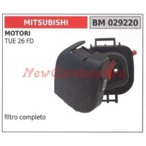 Luftfilter und Halter mitsubishi 2-Takt-Motor an Freischneider montiert 029220