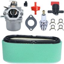 Aorsher - Luftfilter- und Vergaser-Set für Briggs Stratton 699831 799226 496894 498027 284707 286707 799728 und weitere Modelle, Luft- + Vorfilter,