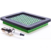 Luftfilter + Zündkerzensatz für Honda GC135, GC160, GCV135, GCV140, GCV160
