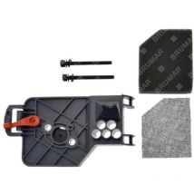 Efco - Luftfiltersatz für emak - oleo mac - dynamac Freischneider 074000390 + 072700461 + 61052009 + 3833073 + 072700543 kompatibel - 053889