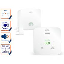 LuftqualitätsmessungsSet - CO2 Melder und K2 Basisstation für Elro Connects