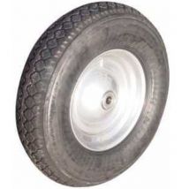 Luftrad D.400mm Radbreite 100mm m.Schlauch,Achse Müba