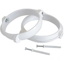 Lüftungsklammern weiß 2 stück - stv2100b