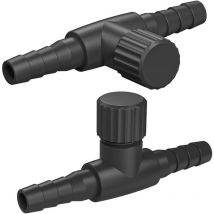 Luftventile Für 20 Stück, Sauerstoffanreicherung, Pumpenventil, Für 4–6 Mm Innendurchmesser Druckluftleitungen, Kunststoff, Einwegventil, Einstellbare
