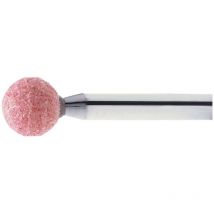 Lukas - Schleifstift Edelkorund Form ku Kugel DIN69170 Kopf ø 25 mm