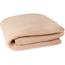 LUKKA couverture polaire/beige/150x200