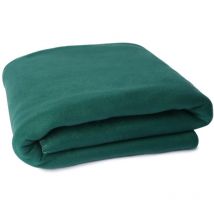 LUKKA couverture polaire/vert foncé/150x200