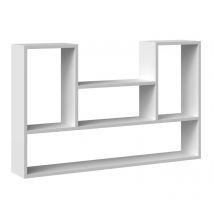 Hucoco - lulu - Hanging bookcase - Wall shelf - 100x60x16 cm - Living room wall storage