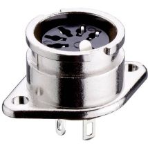 Lumberg 0107 05-1 Connettore Circolare Din Presa A Pannello Contatti Dritti Numero Poli (num): 5 Argento 1 Pz.