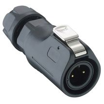 Lutronic 0250 03 Connecteur rond mâle, droit Nombre total de pôles: 3 1 pc(s) D613951