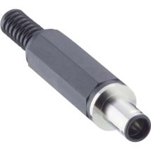 Lumberg 1636 07 Niedervolt-Steckverbinder Stecker, gerade 5.6 mm 0.9 mm 1 St.