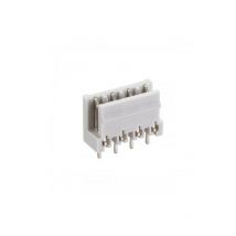 KB04 Embase vertical hdr 4P 5mm 1R 10A 250V 22-14AWG - Lumberg