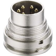 Sgv 30 DIN-Rundsteckverbinder Stecker, Einbau vertikal Polzahl: 3 Silber 1 St. - Lumberg