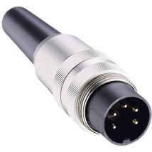 Sv 70 Connettore circolare din Spina dritta Numero Poli (num): 7 Argento 1 pz. - Lumberg