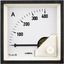 MA19 150A/60mV MA19 150A/60mV Strumento di misura da incasso 96 x 96 mm 150 a/cc (60 mV) Bobina mobile - Lumel