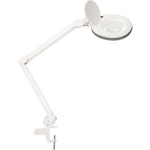 Led Lupenleuchte 721X-MKIII, Lupen-Ø 125 mm, 3 Dioptrien, grau - Lumeno