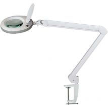 Led Lupenleuchte 721X-MKIII, Lupen-Ø 125 mm, 5 Dioptrien, grau - Lumeno
