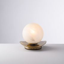 Lumetto in ferro bronzato spazzolato 1 luce Selene