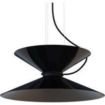 LUMICOM YOYO Suspension, 2xGX53, max 8W, métal, noir brillant, D.40cm