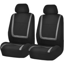 Housse de Siege Voiture Universelle Ensemble de Housses Siège Auto Universel Housse de Sieges Auto Universel pour Conducteur et Passager Accessoires
