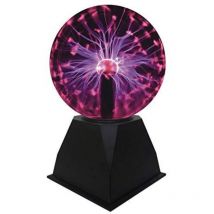 Lumière de Boule de Plasma, Lampe de Sphère d'ion de Boule Sensible Sensible au Toucher de 5 pouces Lumières de Nuit de Nouveauté de Lumière Rouge