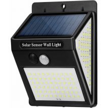 Lumiere Solaire Extérieur, Lampe Solaire Extérieur Détecteur de Mouvement, 3 Modes [1 Pack 144 led] Etanche Eclairage Exterieur Solaire Sans Fil