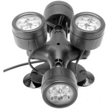 Lumière sous-marine led pour fontaine de piscine rvb