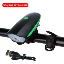 Lumiere Velo Avant avec Buzzer Lampe Velo led Puissantes Eclairage Velo Étanche IP65 Lumière Vélo usb Rechargeable Accessoires Velo pour Cyclysme
